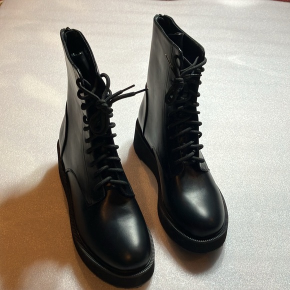 Combat platform boots. Top Moda Kane-1. New. - Picture 3 of 5